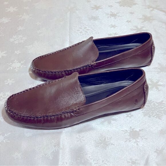 Mens Hush Puppies Bounce Driving Loafers Comfort Shoes Brown 11.5 Gorgeous - Picture 4 of 8
